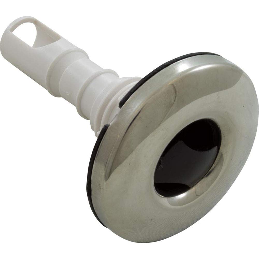 Waterway Plastics Jet Intl, WW Cluster Storm, 2" fd, Twin Roto, Smth, Blk/SS, THD