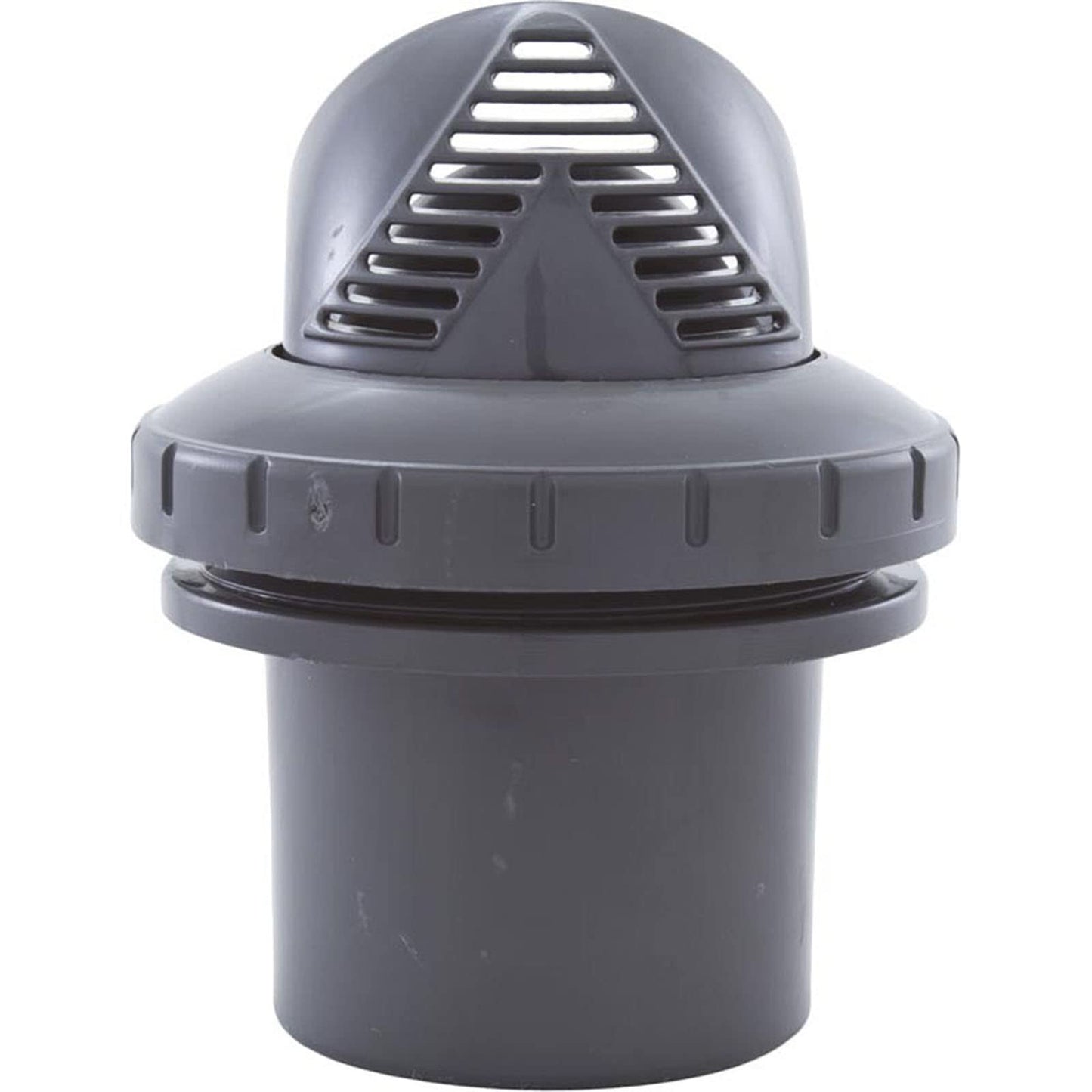 Inlet Fitting, Infusion Venturi, 1-1/2" Insider, Dark Gray