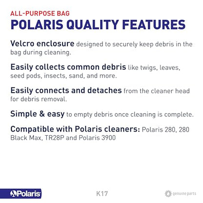 Polaris Zodiac K17 All Purpose Bag Replacement