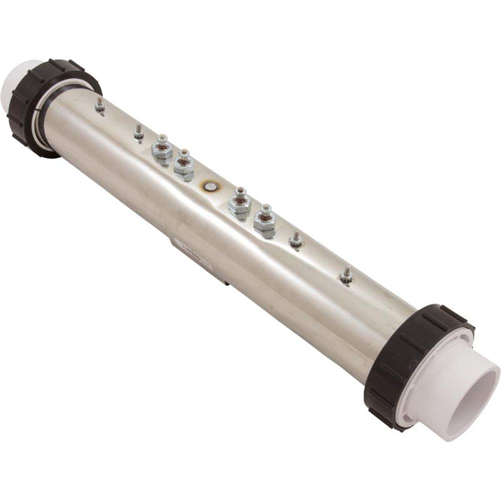 Hydro-Quip Ultimate Heater, Flow Thru, Dual Element 11 Kw, 3in. X 19.250in. 26-0054-K