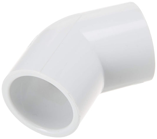 ~LASCO FITTINGS INC 417-010 1" SLIP 45^ ELL~