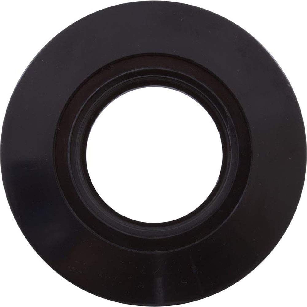 Custom Molded Products Wall Fitting, 1-1/2" fpt x 2" Insider, 3-1/2" fd, Black #25524-204-000