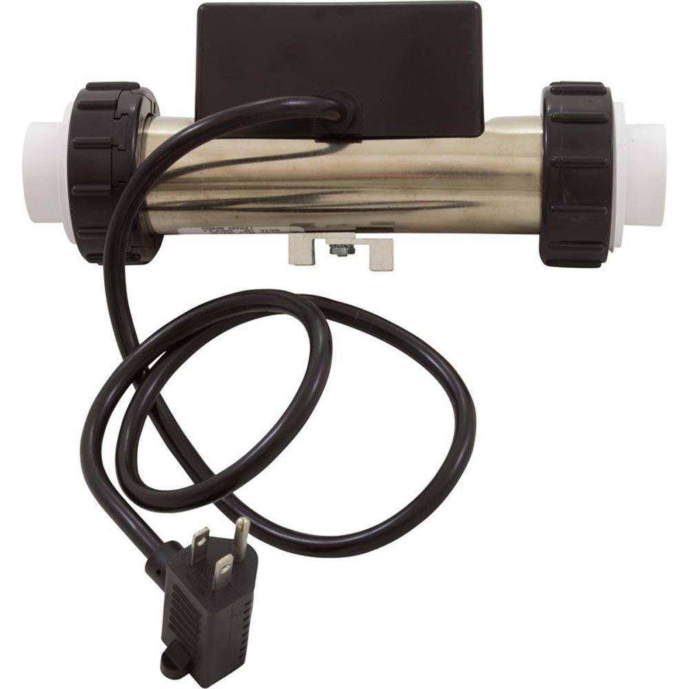 Hydro-Quip Pure Heat 1-1/2in. Universal in-Line Compact 650W Whirlpool Bath Heater PH101-65UP