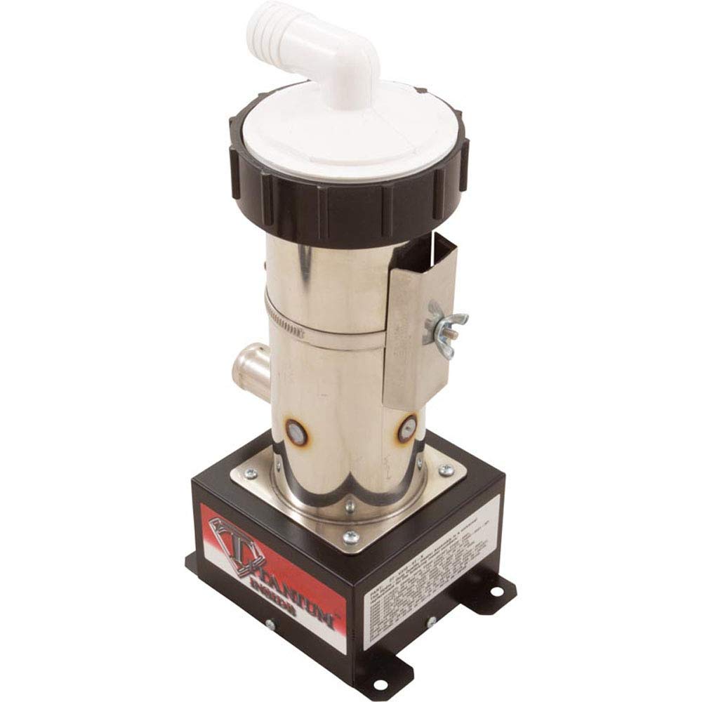 Hydro Quip Heater, Vertical Lo-Flo Repl, HQ Universal Rite-Fit, 5.5kW