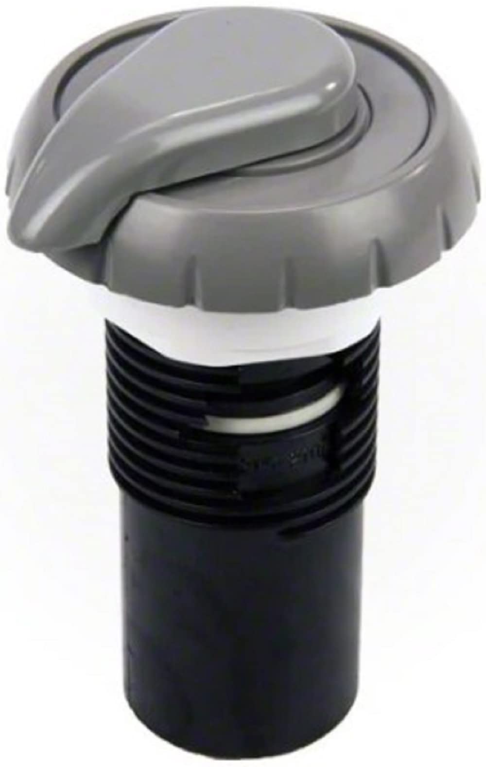 Waterway Spa Air Control 1in. Top Access A/C Notched Style Assembly, Gray 660-3577