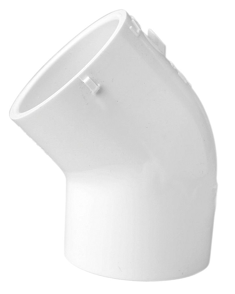LASCO 417-025 2.5" Slip 45 Degree Elbow