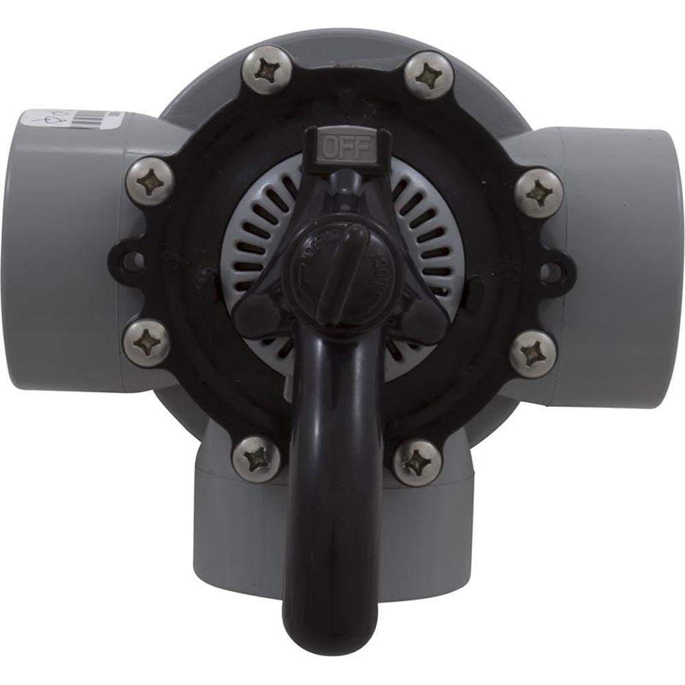 Custom Molded Products CMP Diverter Valve, 2In S X 2.5In Sp, 3-Way, Gray 25933-201-000