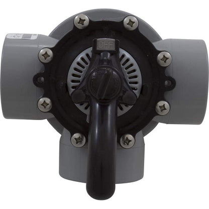 Custom Molded Products CMP Diverter Valve, 2In S X 2.5In Sp, 3-Way, Gray 25933-201-000
