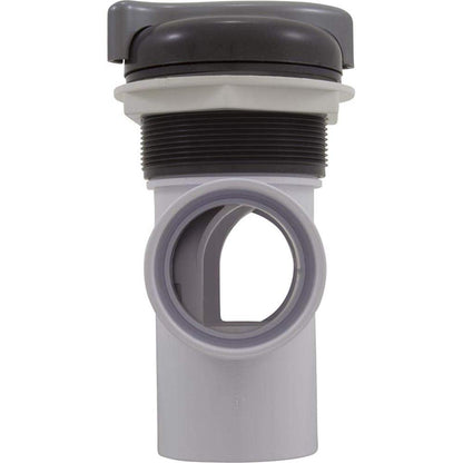 CMP Custom Molded Diverter Valve 3 Way 2in. Slip S Handle Graphite Gray-Silver 25043-107-000