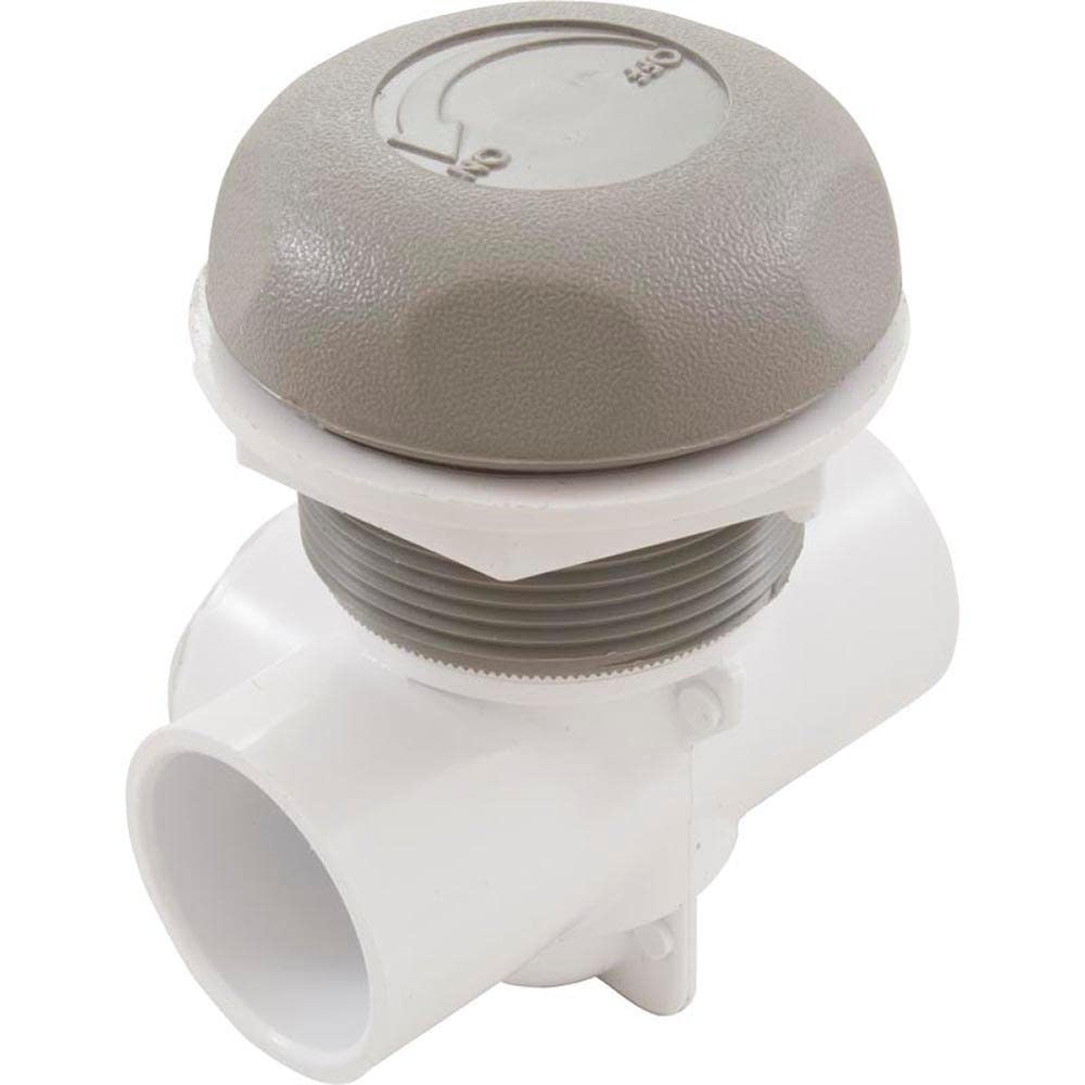 Waterway Valve Assy., On/Off Turn, Horizontal, Gray 600-4387