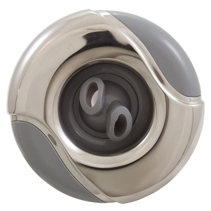 Custom Molded Products CMP 25591-131-000 Spa Master Stainless Gray Double Rotational 2" Insider Jetint