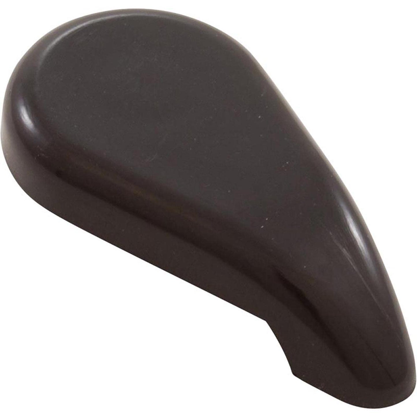 Waterway Plasti Handle,1" Curved Top Access Air Control,Notched,Black