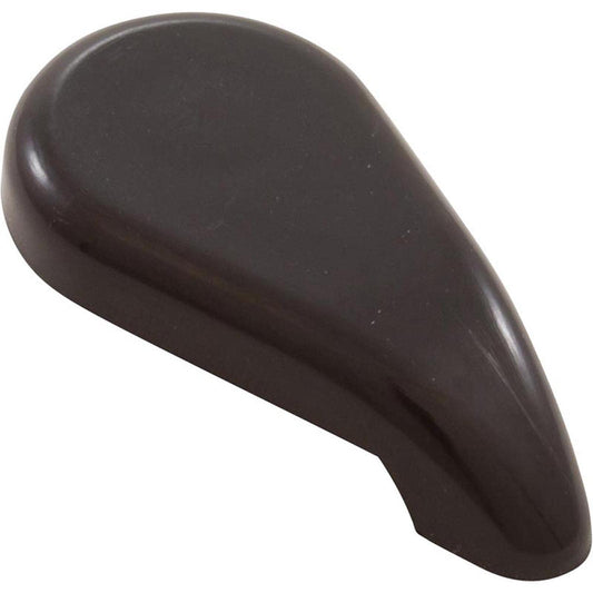 Waterway Plasti Handle,1" Curved Top Access Air Control,Notched,Black