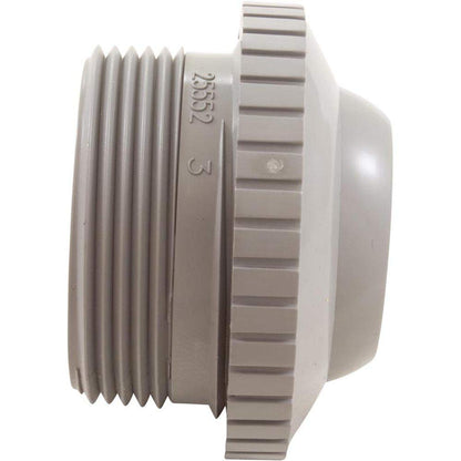 Custom Molded Products Dir Flow Outlet(3/8In, 1.5In Mip) Gray