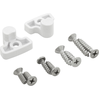 AquaStar 8MF103 8" Round MoFlow Suction Outlet Cover and Mud Frame - Light Gray