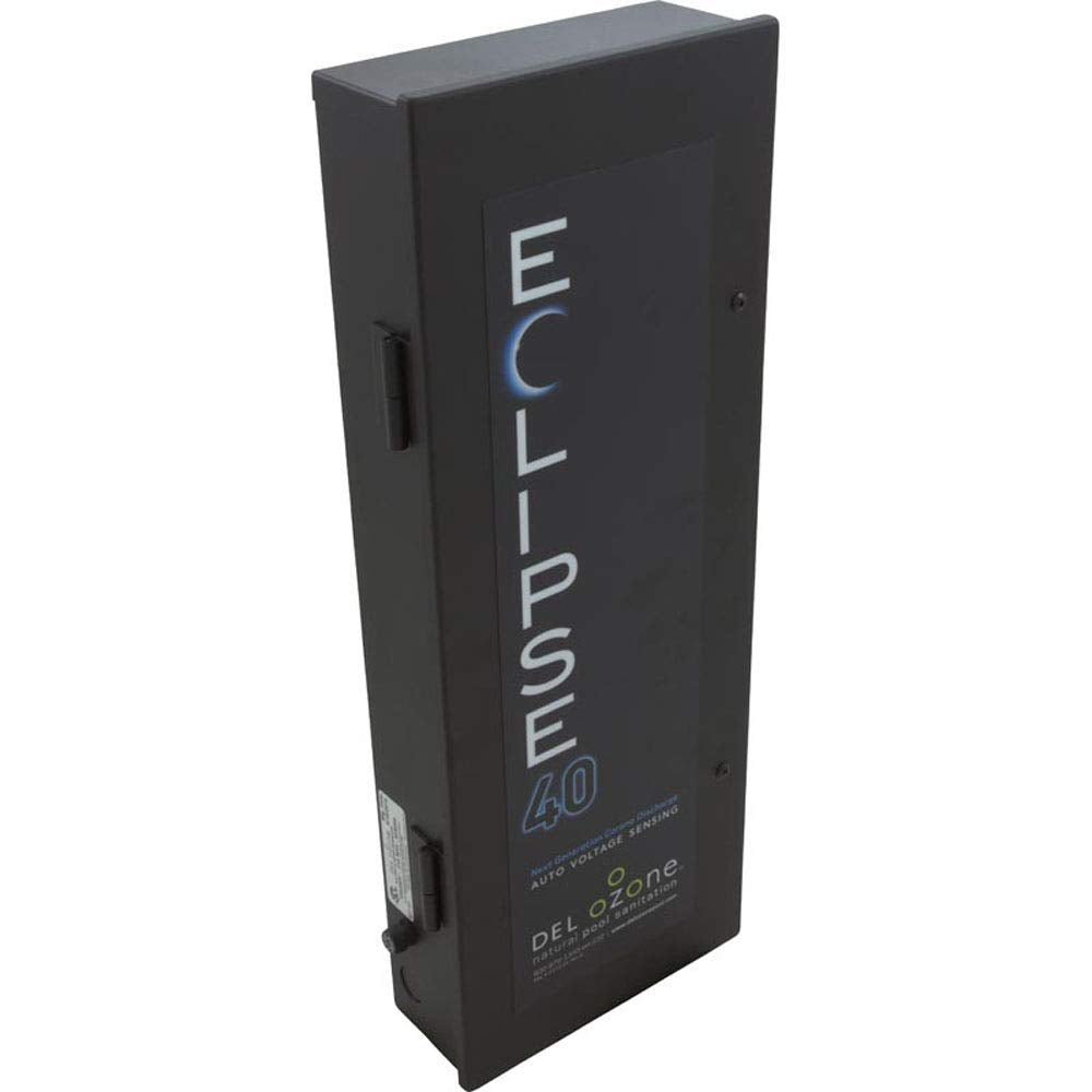 Ozonator,DEL Eclipse,CD,115v/230v,25,000/100,000 Gallons,38w