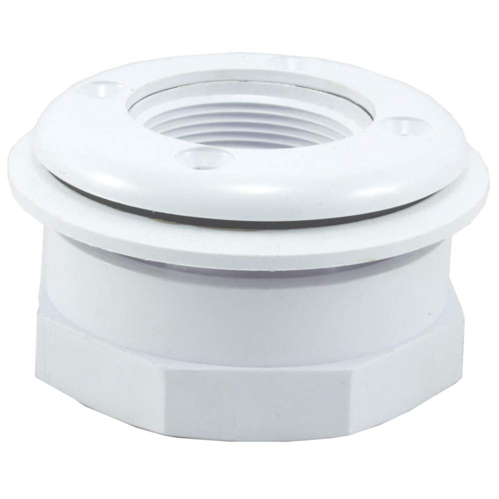 Custom 25522-100-000 1.5" FIP X1.5 Socket Vinyl I/O Fitting 25522100000 - White