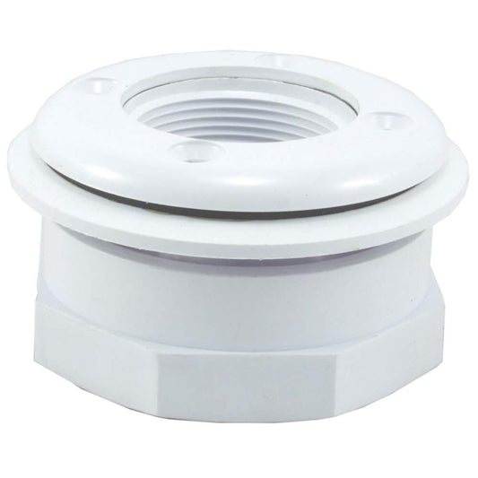 Custom 25522-100-000 1.5" FIP X1.5 Socket Vinyl I/O Fitting 25522100000 - White