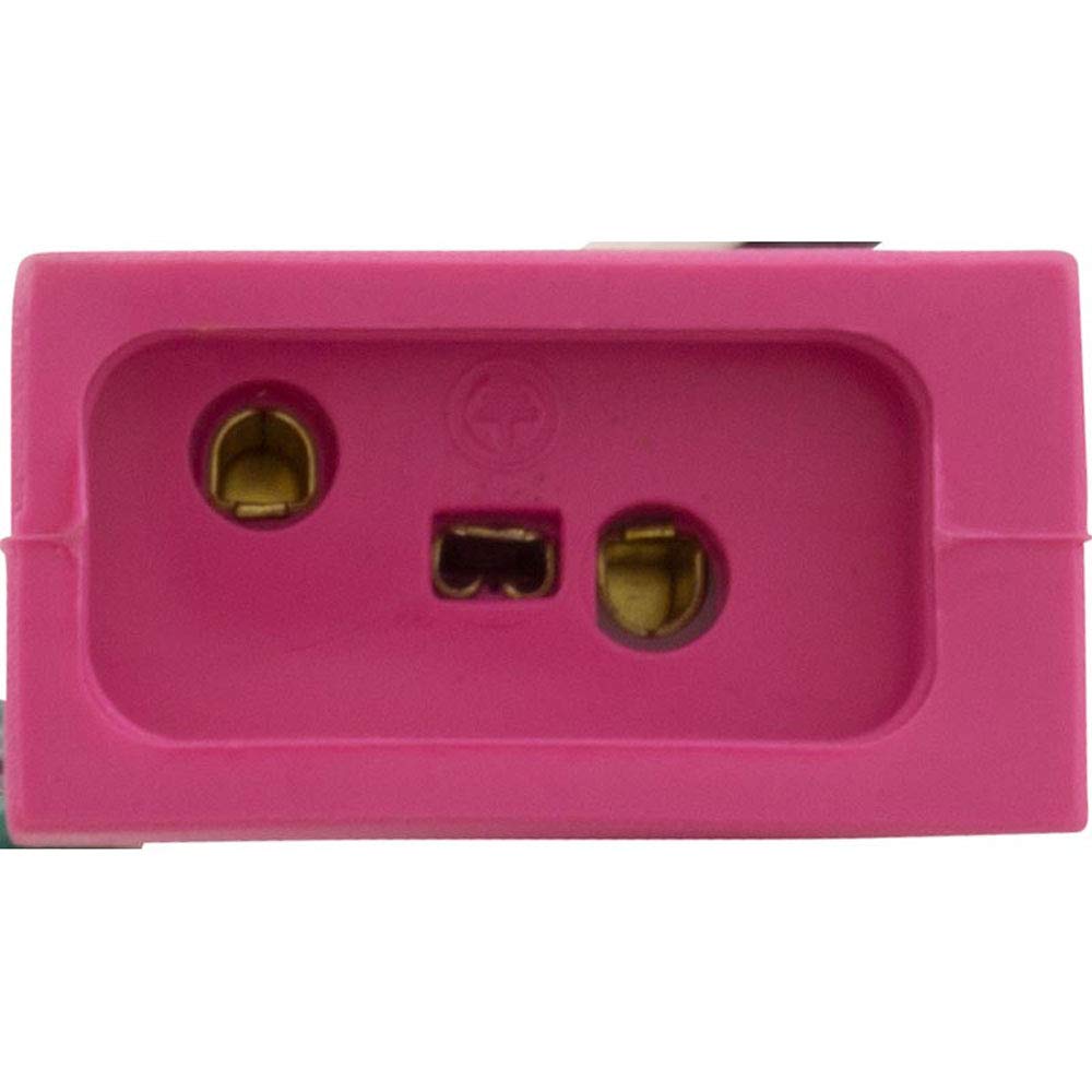 Hydro-Quip Receptacle, H-Q, Pump 2, 1 Speed, Molded, Pink, 14/3 09-0024C-A