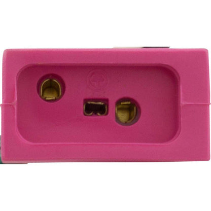 Hydro-Quip Receptacle, H-Q, Pump 2, 1 Speed, Molded, Pink, 14/3 09-0024C-A