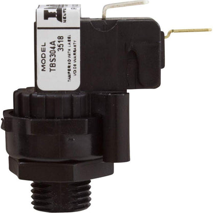 Air Switch, Tecmark, TBS304, SPNO, 10A, Threaded, Momentary
