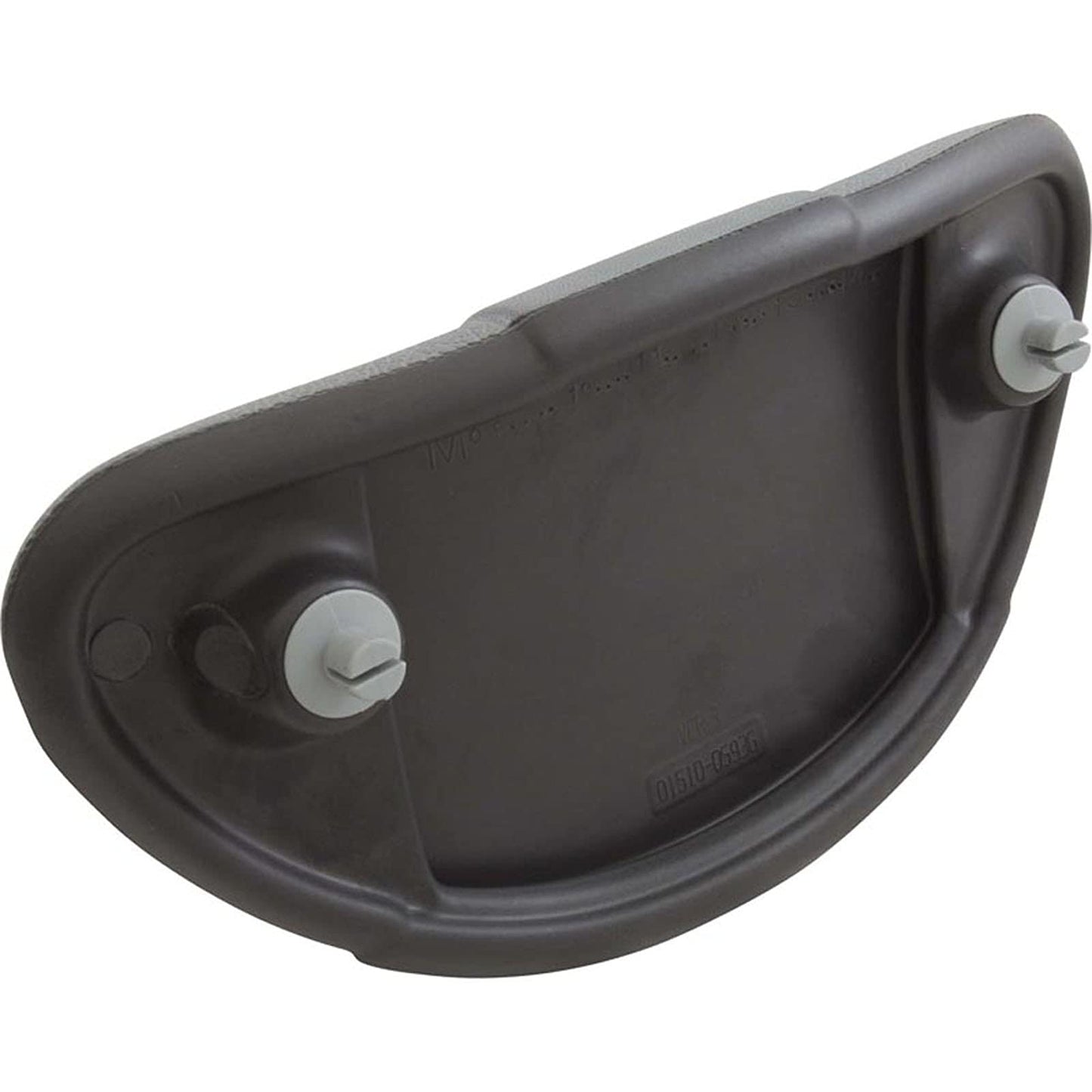 Dimension One Spas N001-31 @Home Half Moon Pillow - Charcoal 2472-002