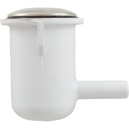 Waterway Top-Flo Air Injector 3/8in. Barbed Ell - SS Escutcheon 670-2350