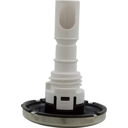 Waterway Plastics Jet Intl, WW Cluster Storm, 2" fd, Twin Roto, Smth, Blk/SS, THD