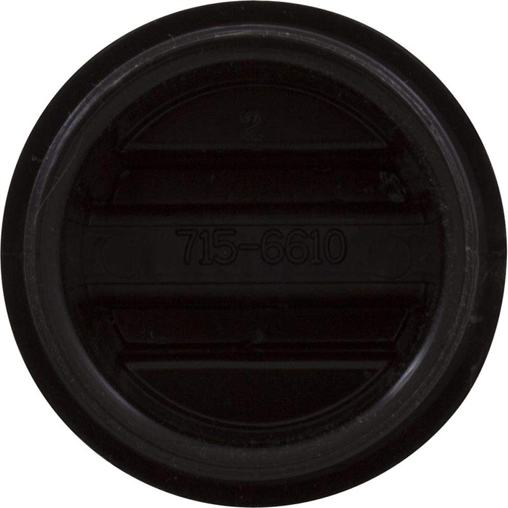 Waterway Plastics Universal Plug 1 1/2" Mpt W/O Ring Groove - Black