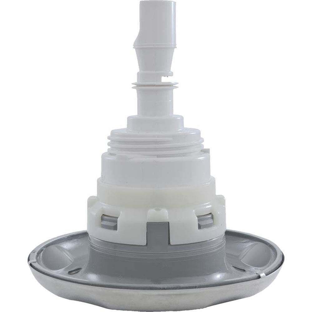 Waterway Plastics Jet Intl, WW Poly Storm, 4" fd, Dir, Scalloped, SS/Gry, THD