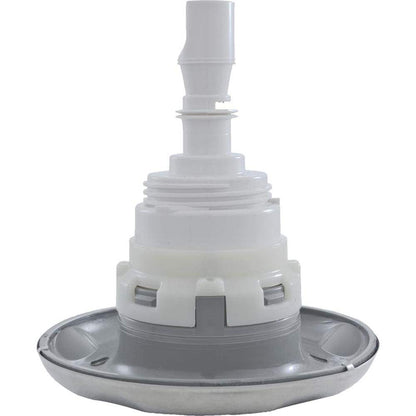 Waterway Plastics Jet Intl, WW Poly Storm, 4" fd, Dir, Scalloped, SS/Gry, THD