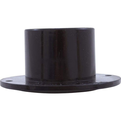 Custom Molded Products Wall Fitting, 1-1/2" fpt x 2" Insider, 3-1/2" fd, Black #25524-204-000