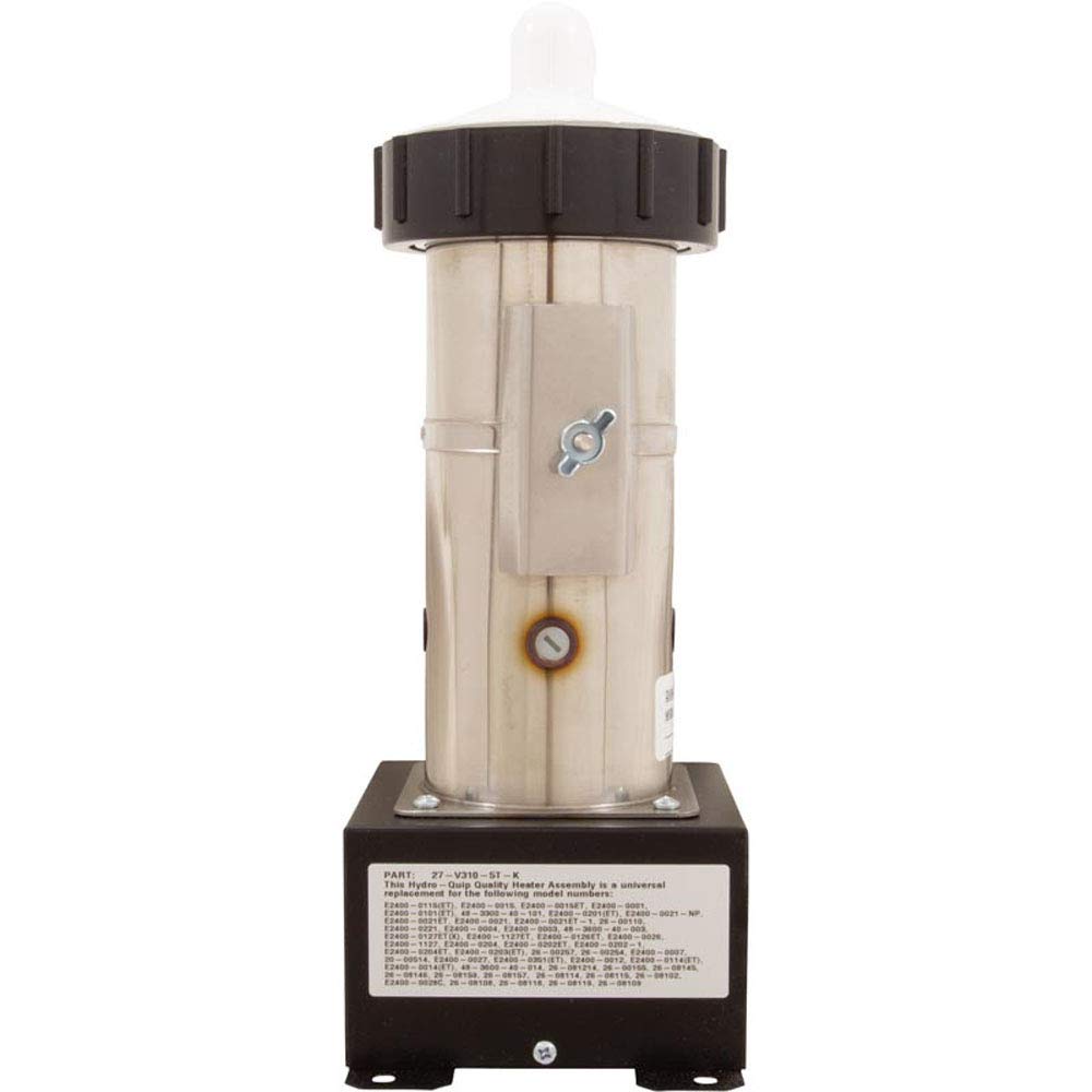 Hydro Quip Heater, Vertical Lo-Flo Repl, HQ Universal Rite-Fit, 5.5kW