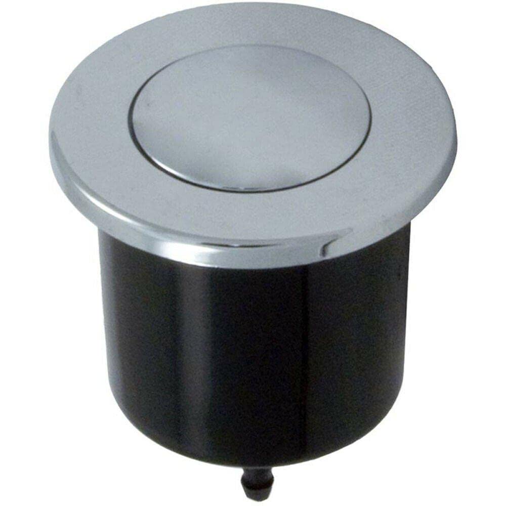 Herga Air Button, Microbore, Chrome 6434-CCAO