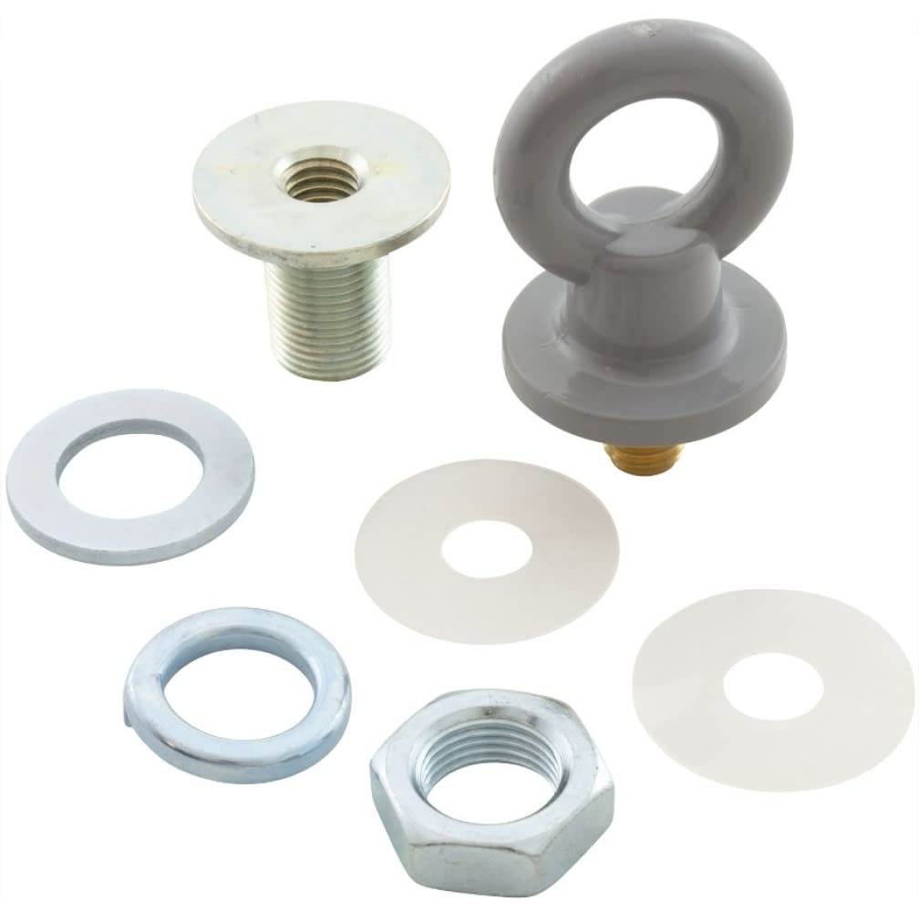 CUSTOM MOLDED PRODUCTS INC CMP Vinyl Rope Eye Male Receptor Assembly-Gray