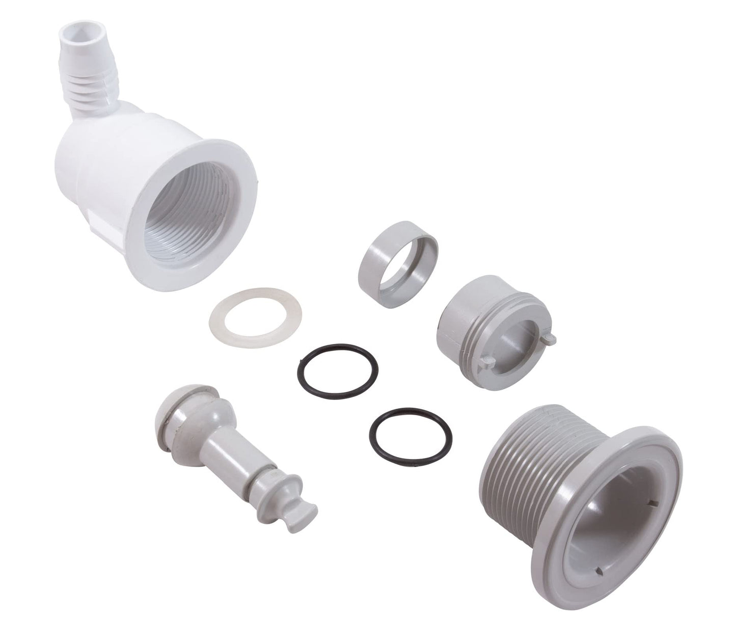 Waterway Plastics 210-7089-STS 3/4" Barb Neck Jet Assembly- Sterling Silver