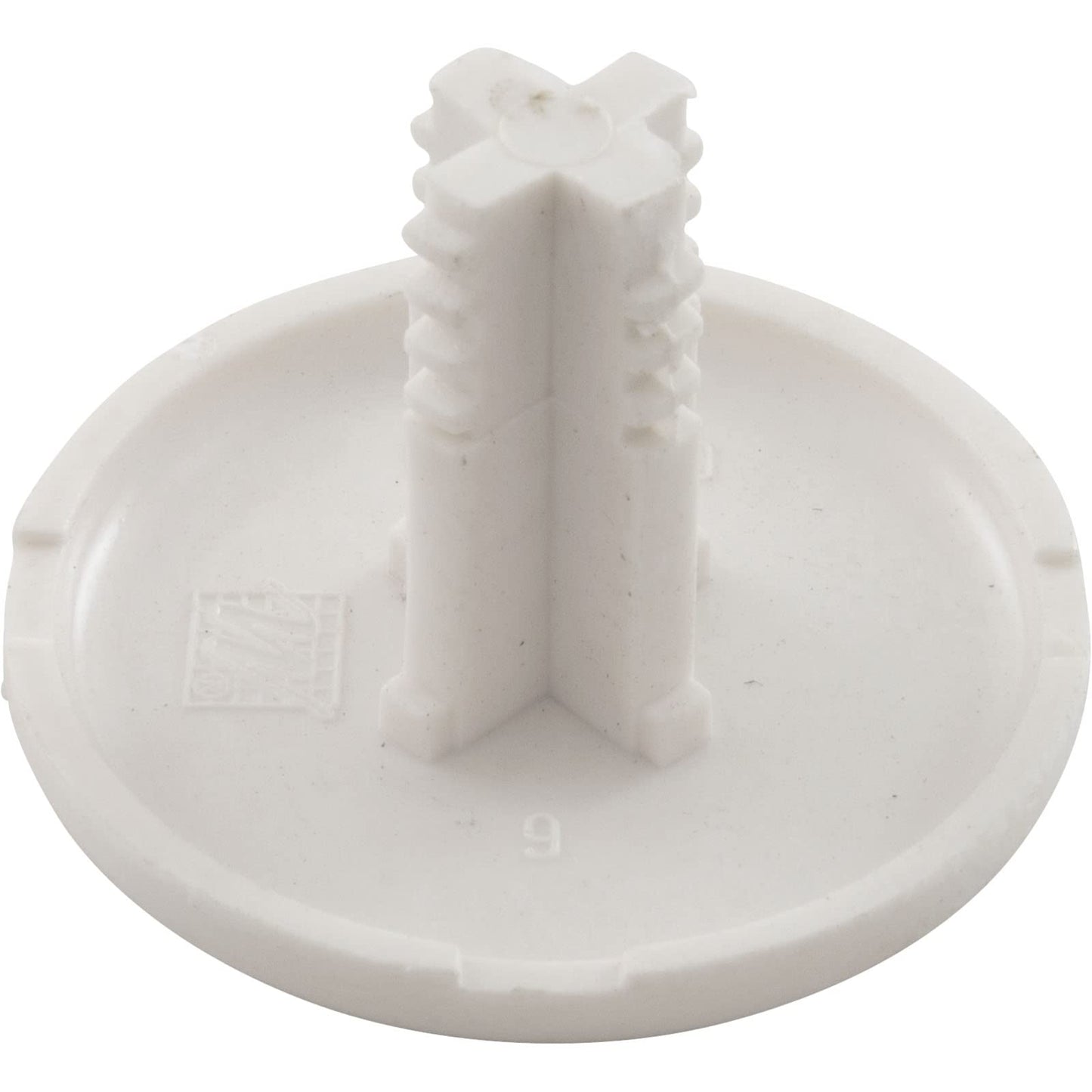 Waterway Air Injector Cap, Low Profile, 1-3/4" fd, White #672-2130