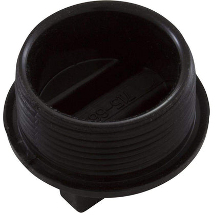 Waterway Plastics Universal Plug 1 1/2" Mpt W/O Ring Groove - Black