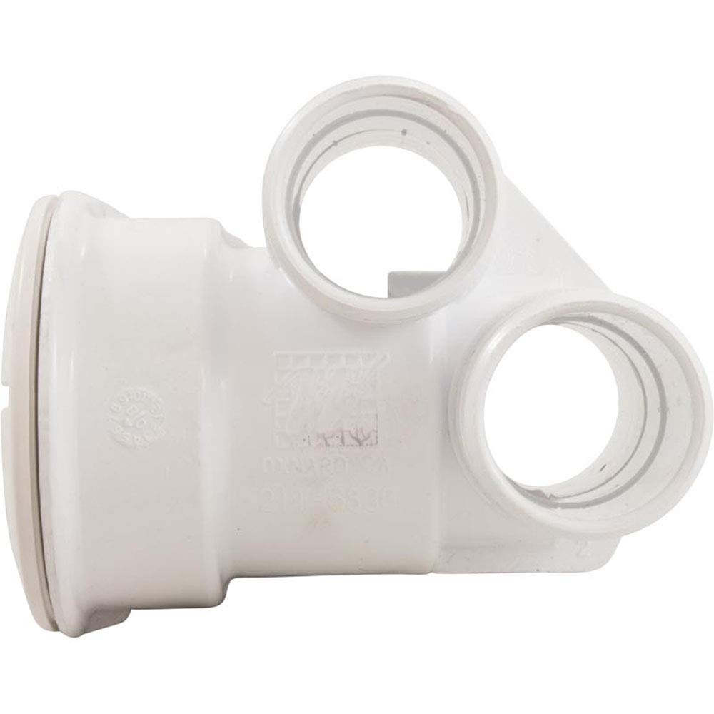 Waterway Plastics 806105020703 Poly Jet Body Tee Style 1" Slip Water x 1" Slip Air Fittings