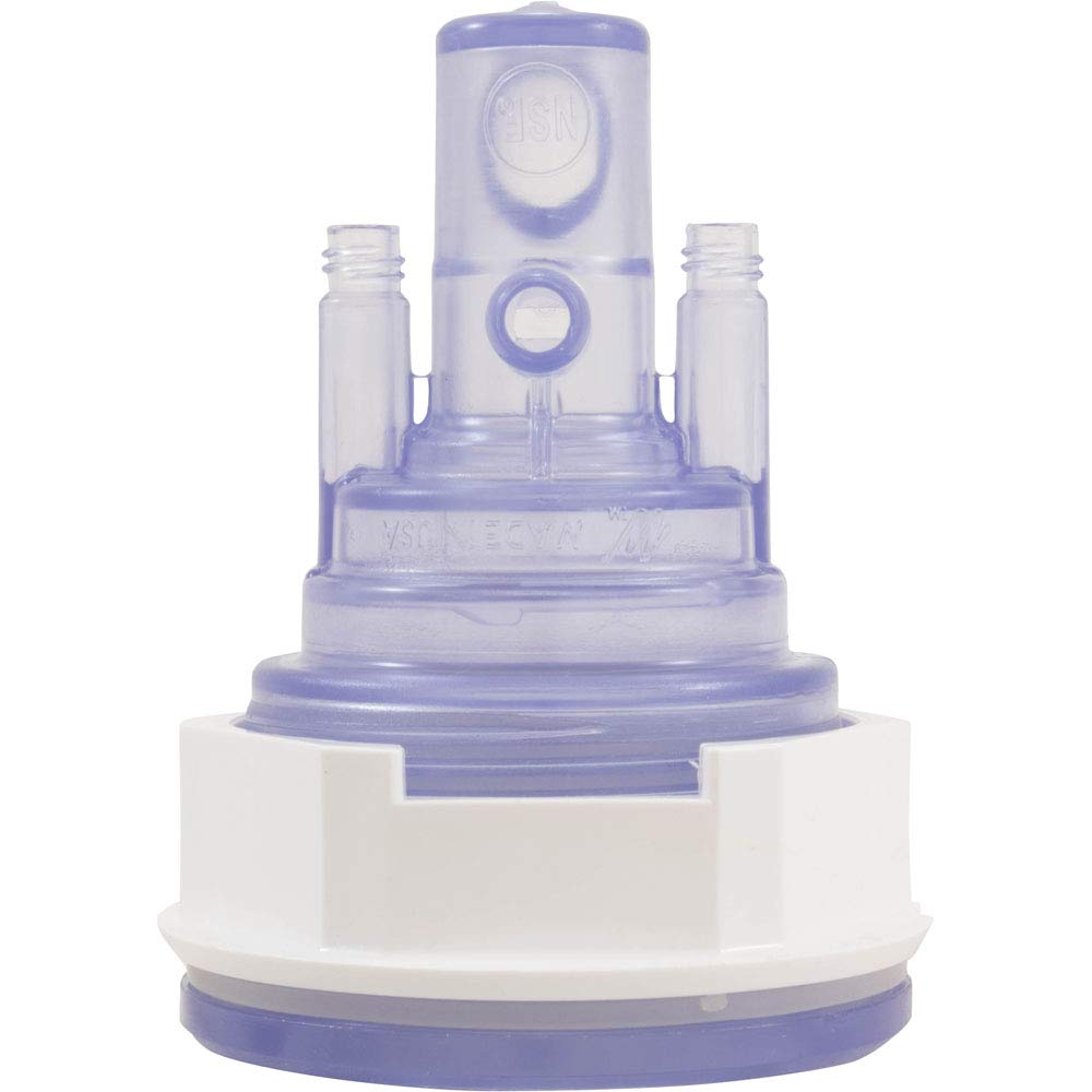 Waterway 228-0438 Jet Body, Poly Storm, a3/8" sb, w3/4" sb, THD, Clear