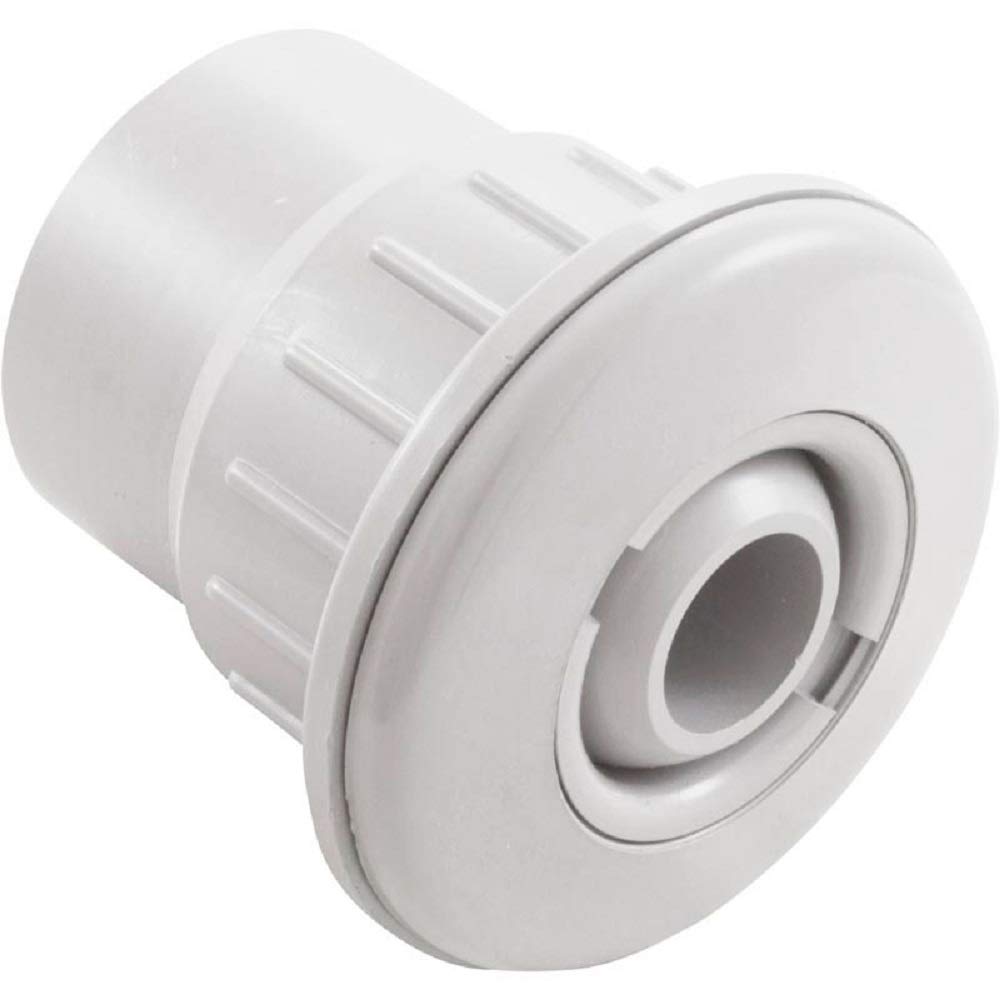 Custom Molded Products Fiberglass Wall Fitting With Eyeball, White #25523-700-000