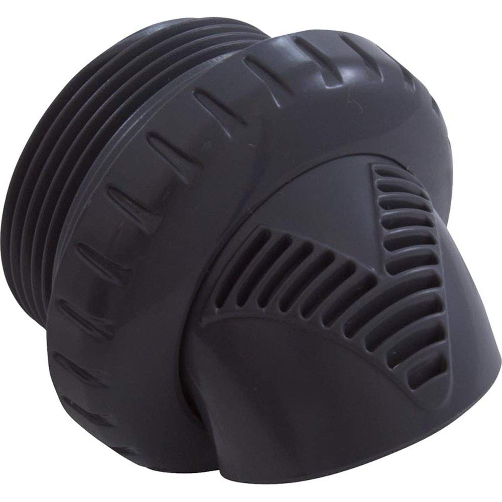 Inlet Fitting, Infusion Venturi, 1-1/2"mpt, Dk Gray