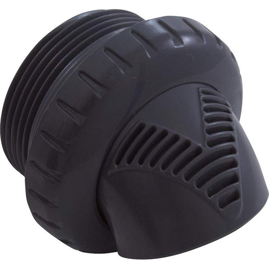 Inlet Fitting, Infusion Venturi, 1-1/2"mpt, Dk Gray