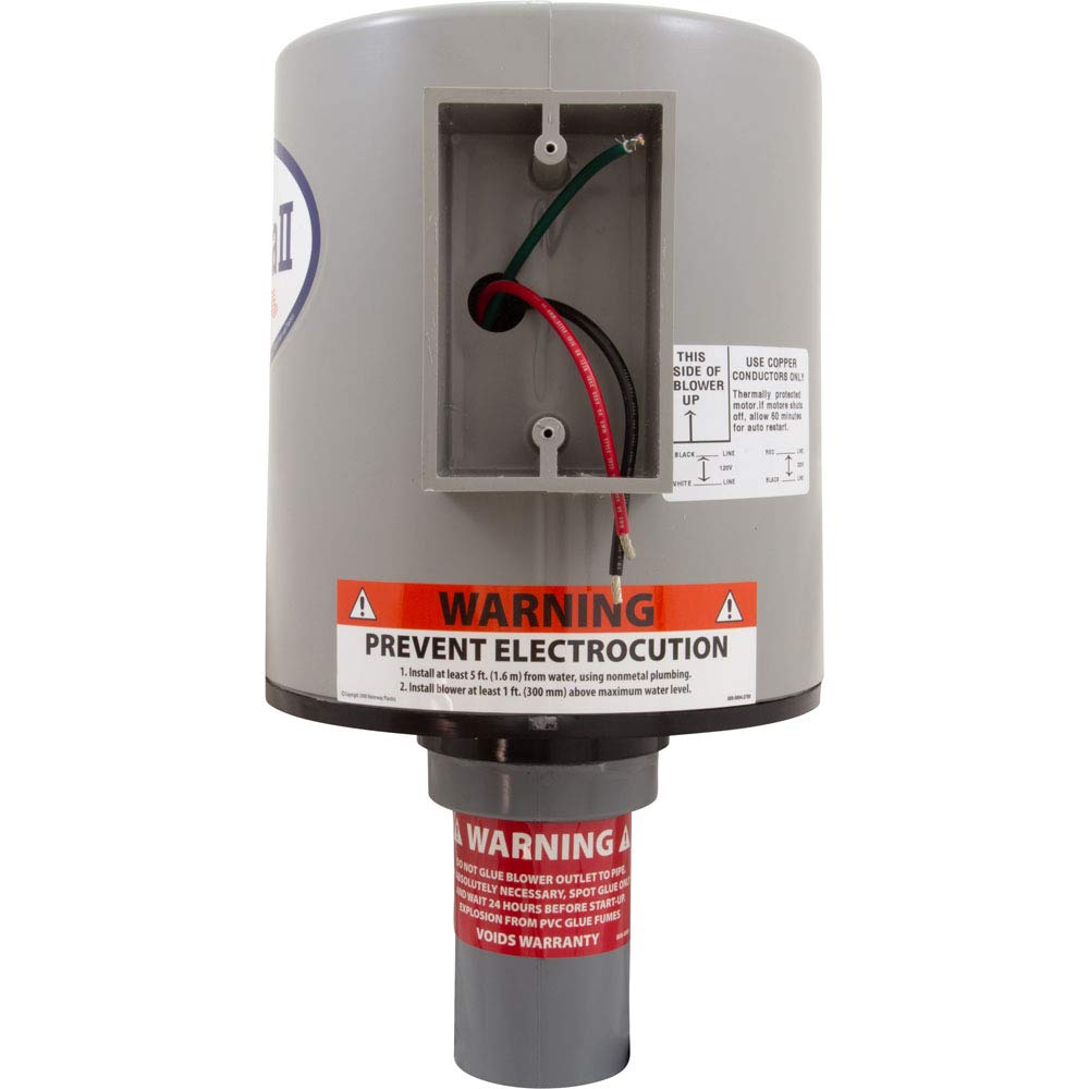 Waterway 750-3152-28O 1.5Hp 220V Santanna II Outdoor Use Air Blower