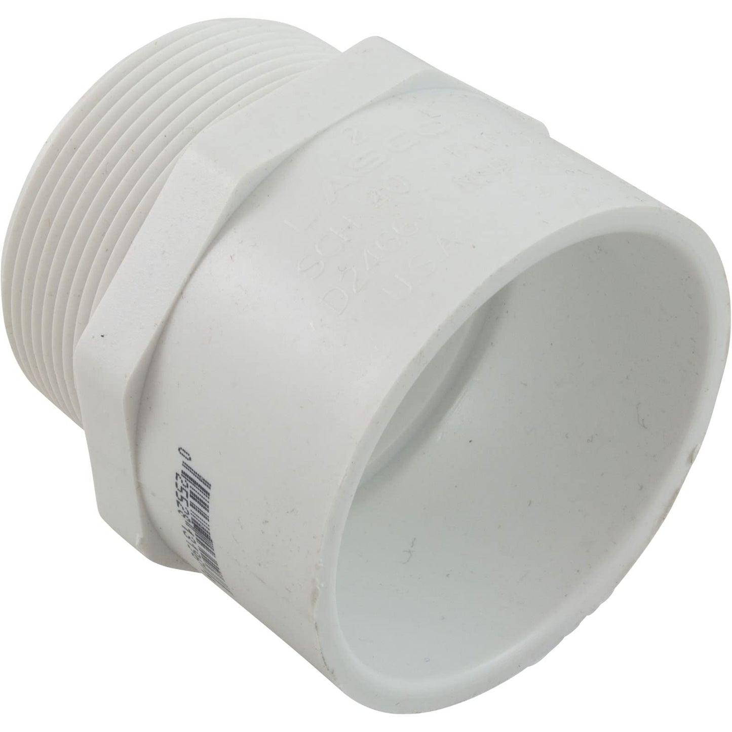 LASCO Adapter, 2" Slip x 2" Male Pipe Thread