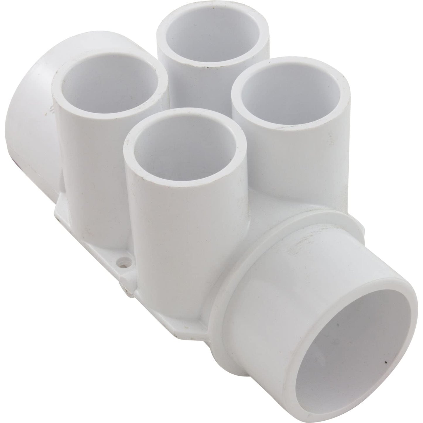 Waterway Plastics 806105119742 3/4" s 4 Port Flow Thru 1-1/2"s x 1-1/2"spg Manifold