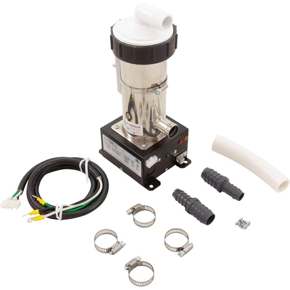 Hydro Quip Heater, Vertical Lo-Flo Repl, HQ Universal Rite-Fit, 5.5kW