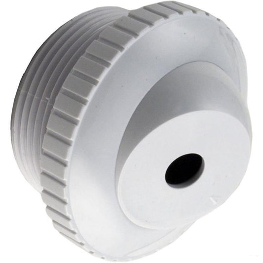 Custom 25552-100-000 1.5" MPT x 0.37" Orifice Eyeball Fitting - White