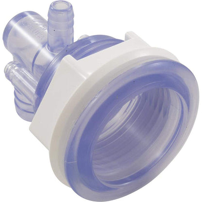 Waterway 228-0308 Jet Body, Mini Storm, a3/8" b, w3/4" b, THD, Clear