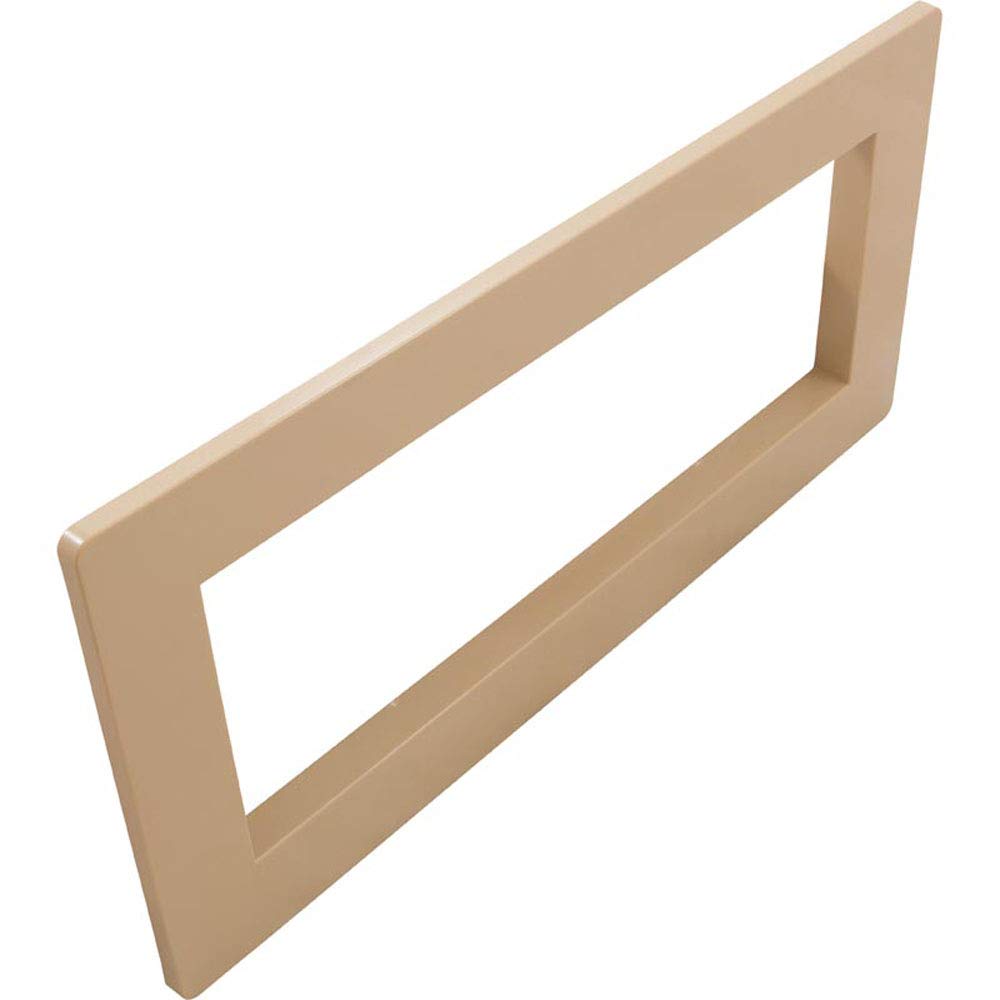 Custom Molded Products Wide Mouth Vinyl Pool Return Face Cover Tan
